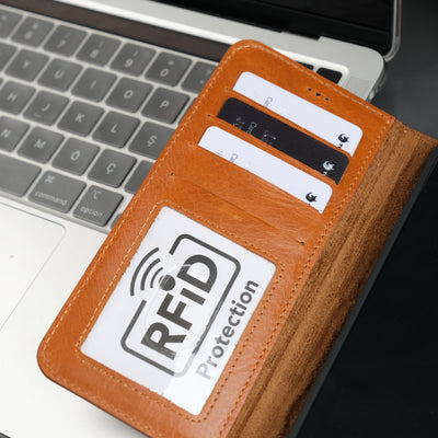 Leather Samsung Galaxy S25 Wallet Case | BuffaloTORONATA - 