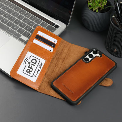 Leather Samsung Galaxy S25 Wallet Case | BuffaloTORONATA - 