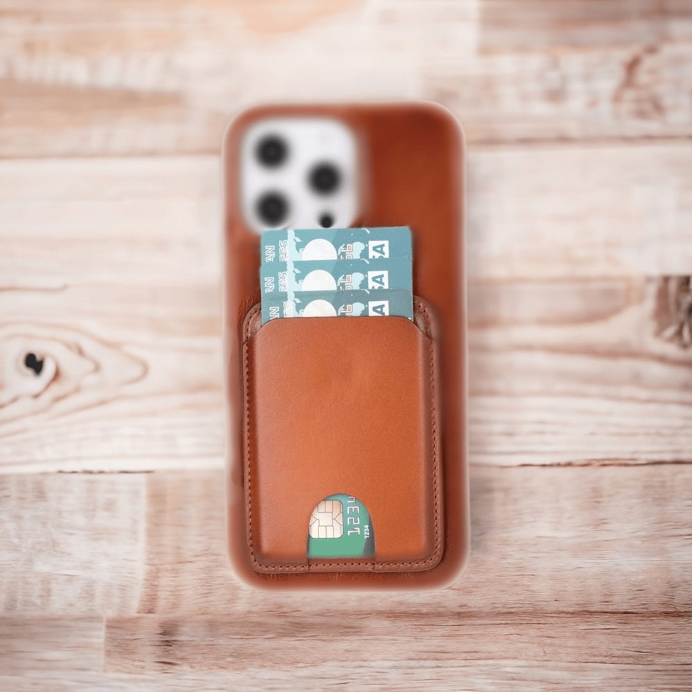 MagFit Leather Magnetic Card Holder - TORONATA - color_
