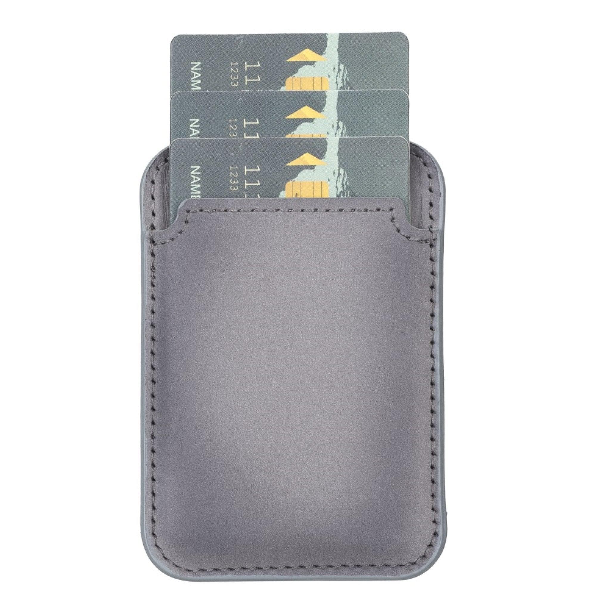 Maggy Leather Magnetic Card Holder - TORONATA - color_