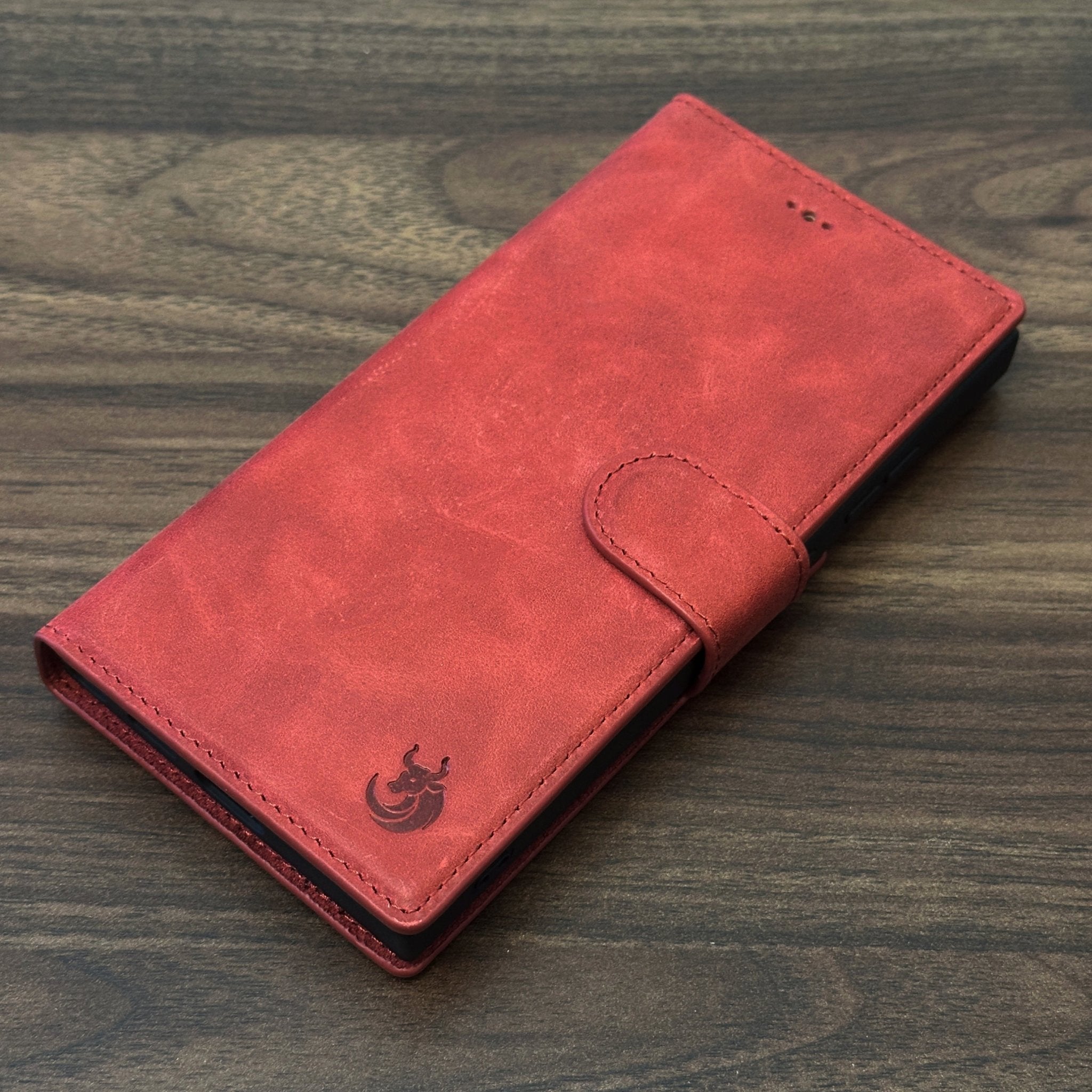 Nevada Samsung Galaxy S24 Ultra Wallet Case-Red---TORONATA