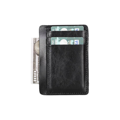Parma Leather Card Holder - TORONATA - color_ Black