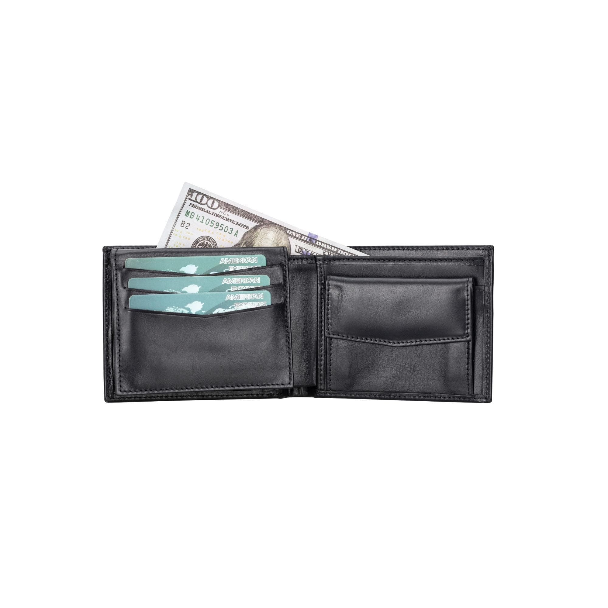 Passat Leather Wallet - TORONATA - color_ Black