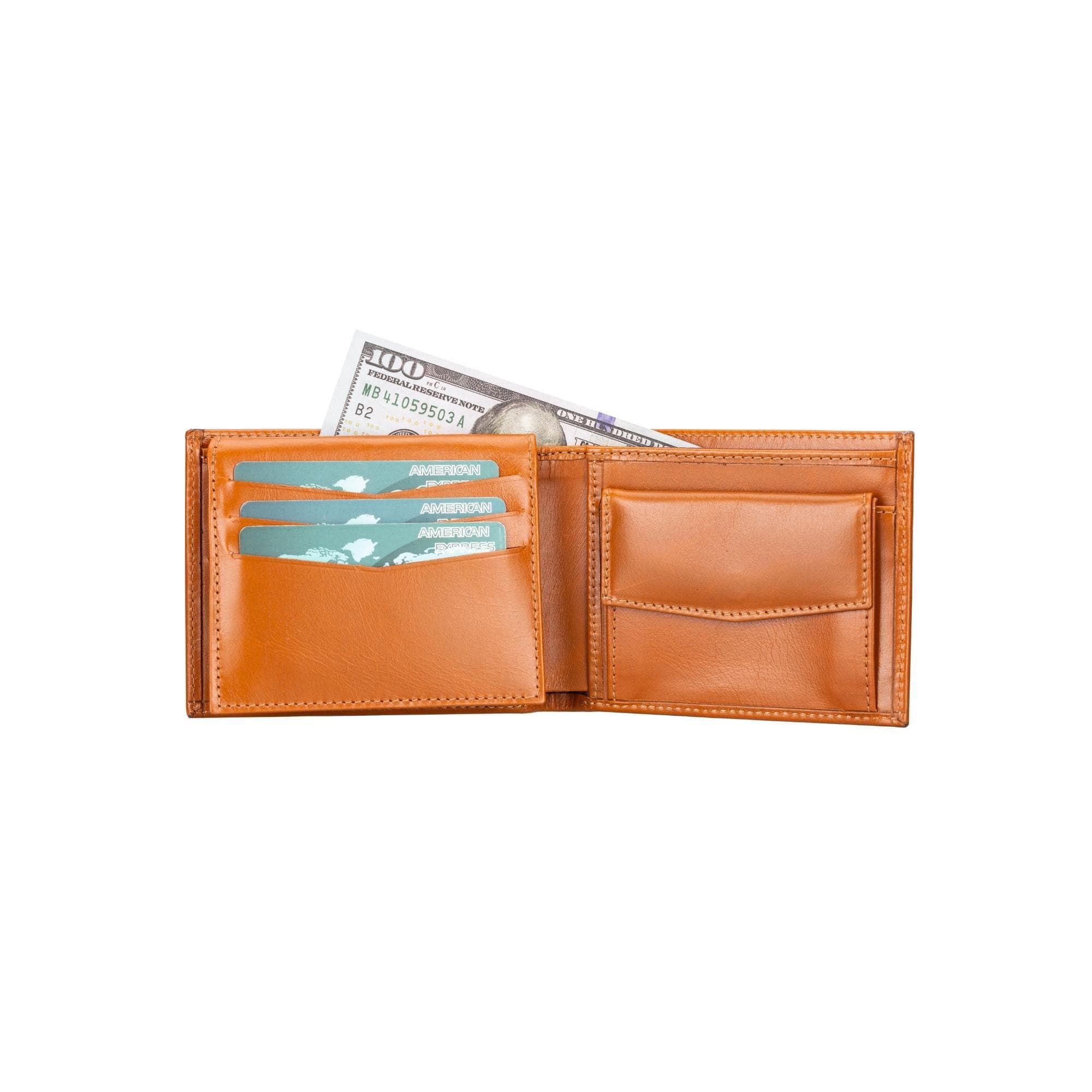 Passat Leather Wallet - TORONATA - color_ Tan
