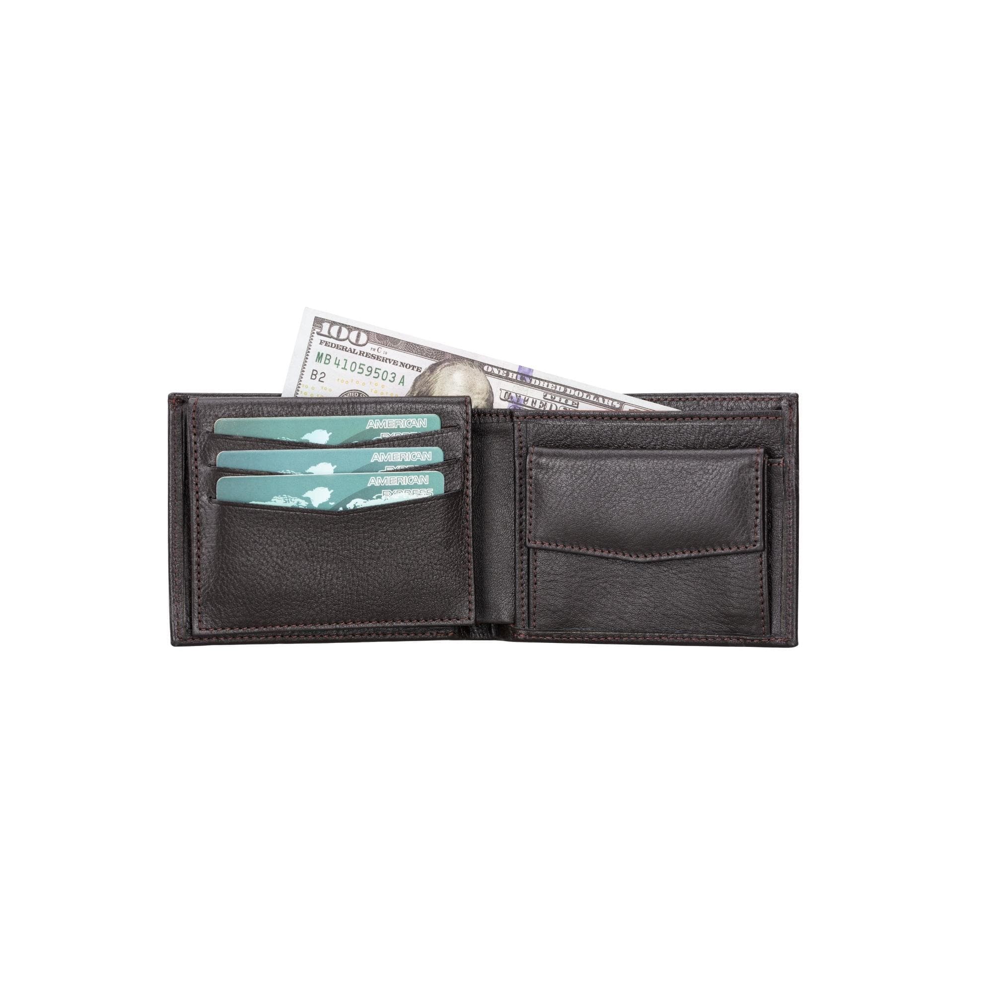 Passat Leather Wallet - TORONATA - color_ Sandy Mocca