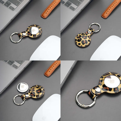 saratoga leather airtag holder - toronata - 