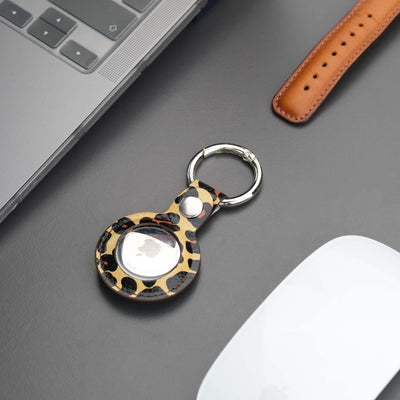 saratoga leather airtag holder - toronata - 