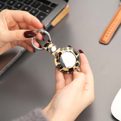 saratoga leather airtag holder - toronata - 