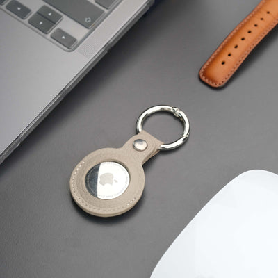 saratoga leather airtag holder - toronata - 