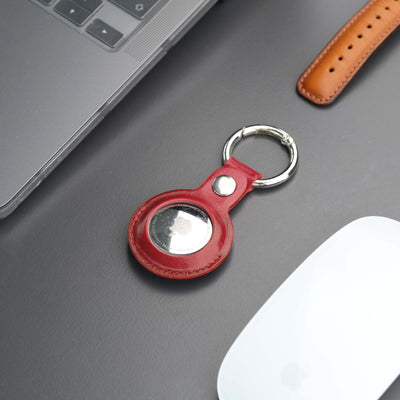 saratoga leather airtag holder - toronata - 