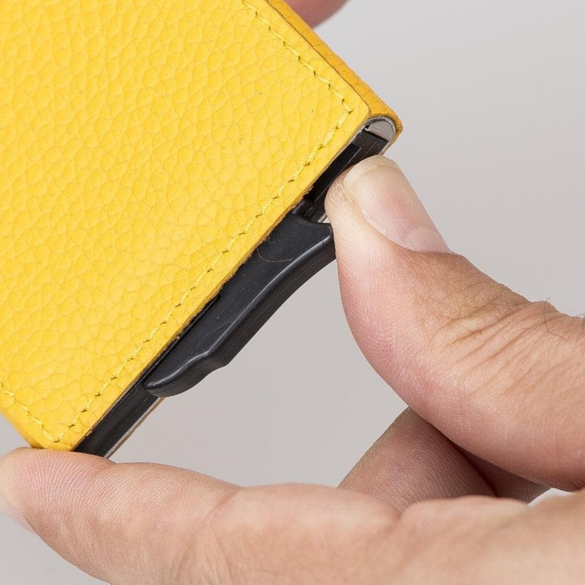 telluride leather popup cardholder for men and womentoronata - 