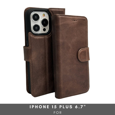 Vegas iPhone 15 Plus Wallet Case | MagSafe - TORONATA - 