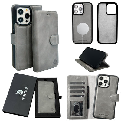 Vegas iPhone 15 Plus Wallet Case | MagSafe - TORONATA - 