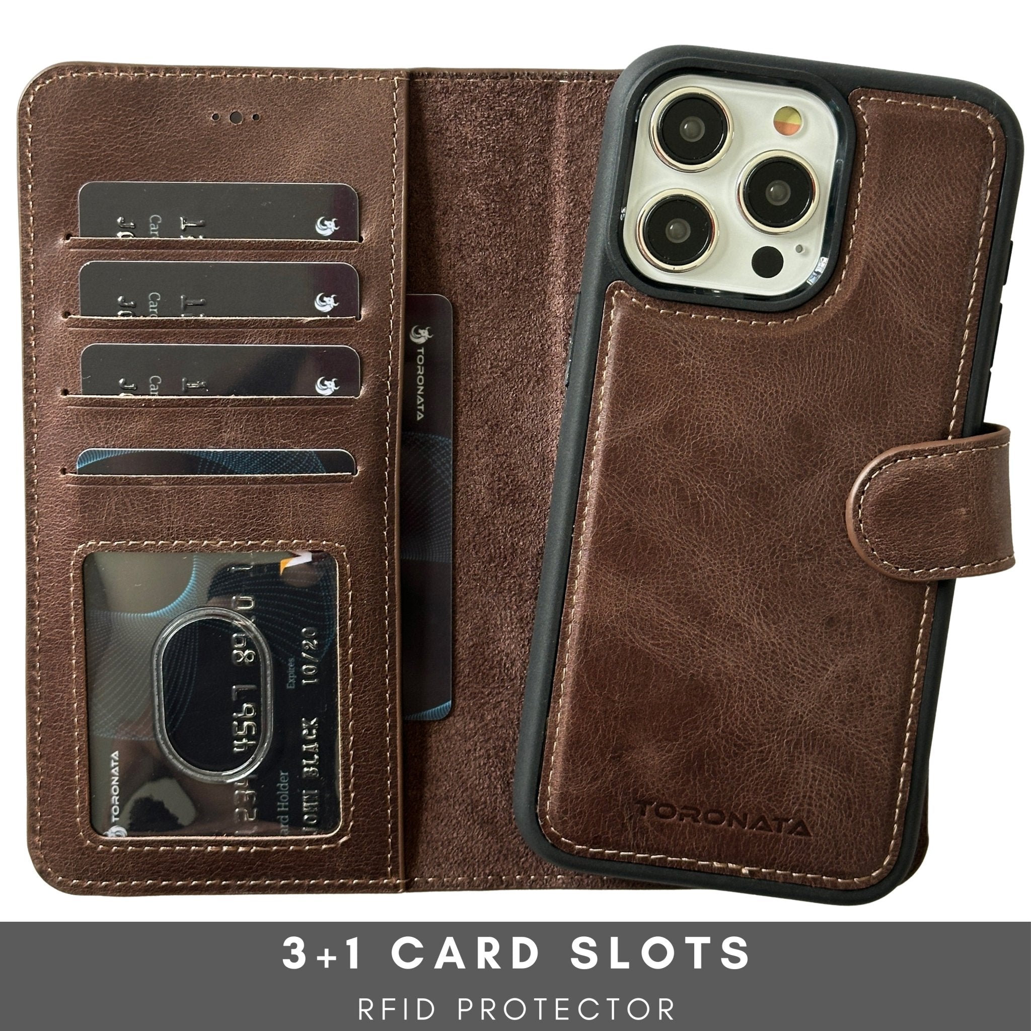 Vegas iPhone 15 Pro Max Wallet Case | MagSafe - TORONATA - 
