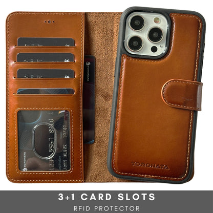 Vegas iPhone 15 Pro Max Wallet Case | MagSafe - TORONATA - 
