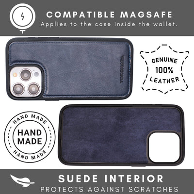 Vegas iPhone 15 Pro Wallet Case | MagSafe - TORONATA - 