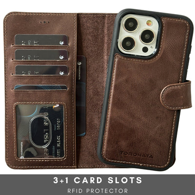 Vegas iPhone 15 Pro Wallet Case | MagSafe - TORONATA - 