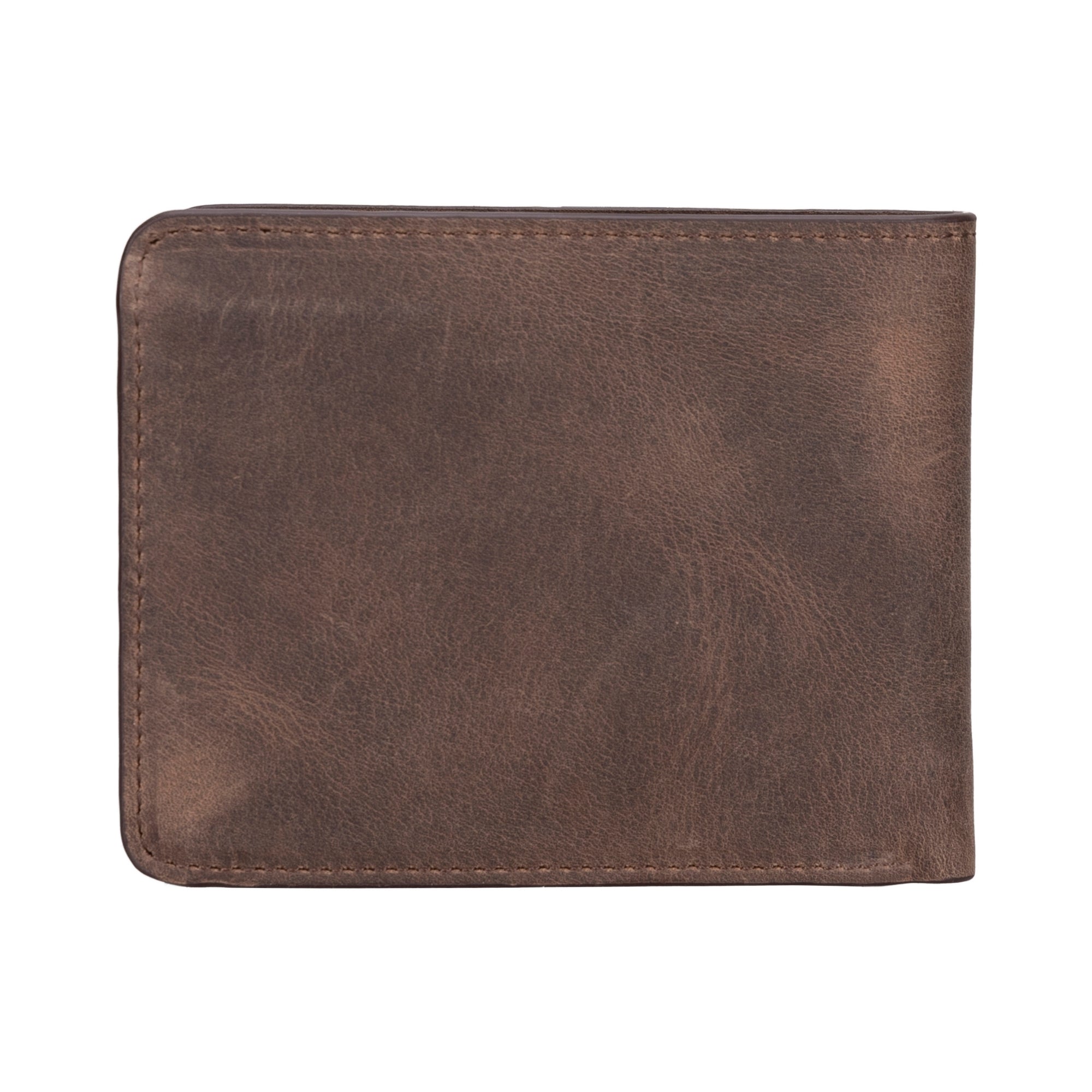 Arvada Handmade Bifold Leather Men Wallet-Antic Brown---TORONATA