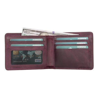 Arvada Handmade Bifold Leather Men Wallet - TORONATA - 