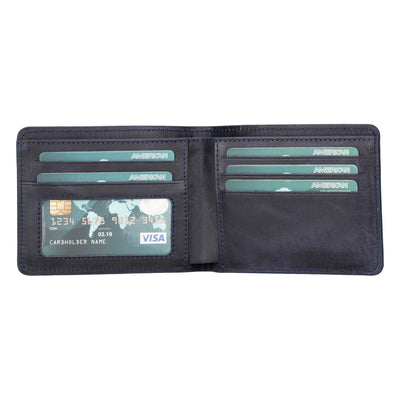 Arvada Handmade Bifold Leather Men Wallet - TORONATA - 