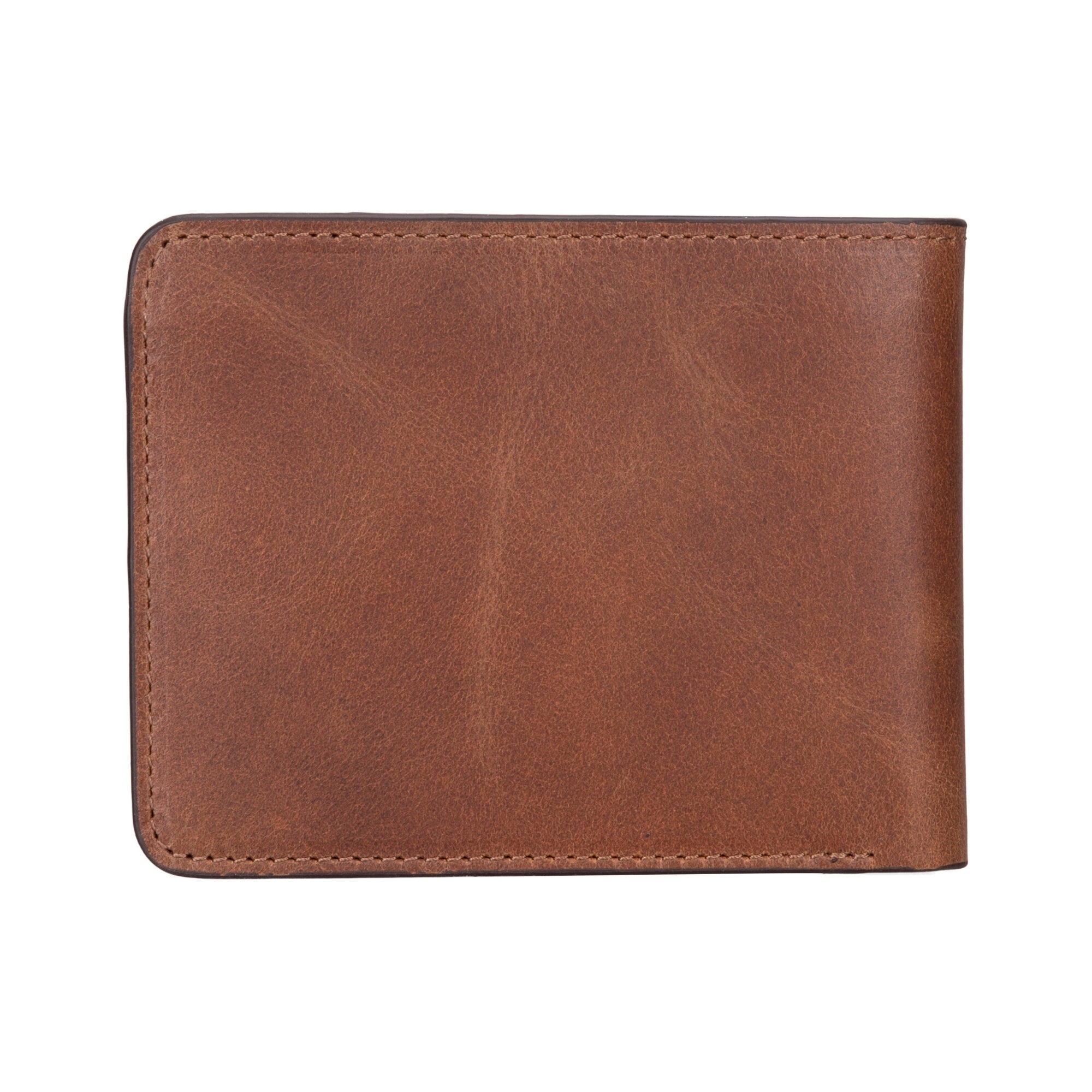 Arvada Handmade Bifold Leather Men Wallet-Russet---TORONATA