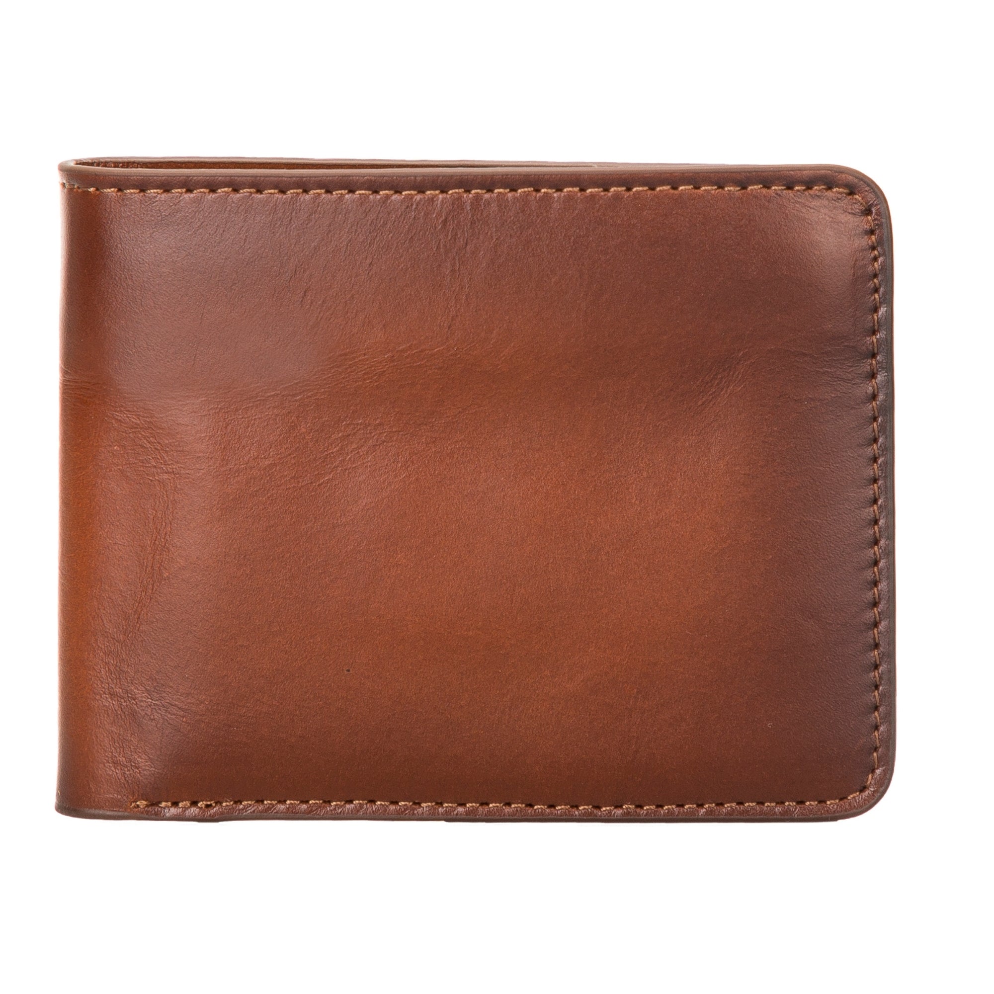 Arvada Handmade Bifold Leather Men Wallet-Tan---TORONATA