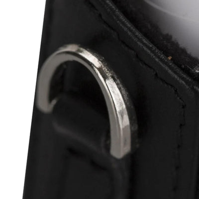 aurora luxury leather airpods case with attached wrist strap - toronata - 