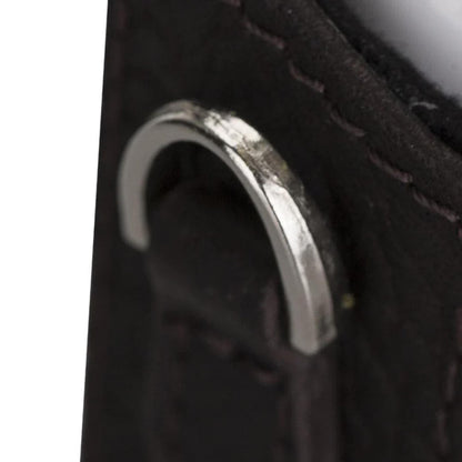 aurora luxury leather airpods case with attached wrist strap - toronata - 