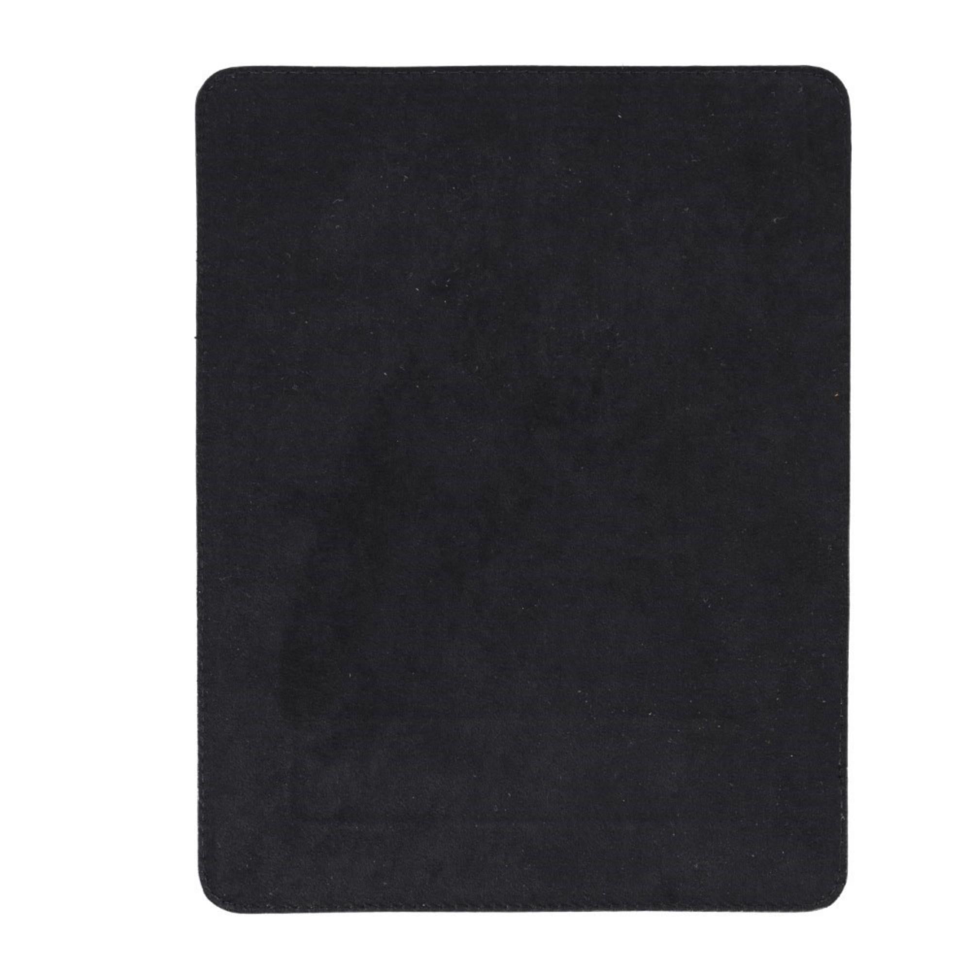 Boulder Full-Grain Leather Mouse Pad with Hand Support-Black---TORONATA