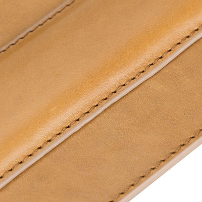 boulder full-grain leather mouse pad with hand support - toronata - 