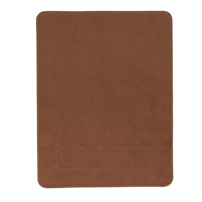 boulder full-grain leather mouse pad with hand support - toronata - 