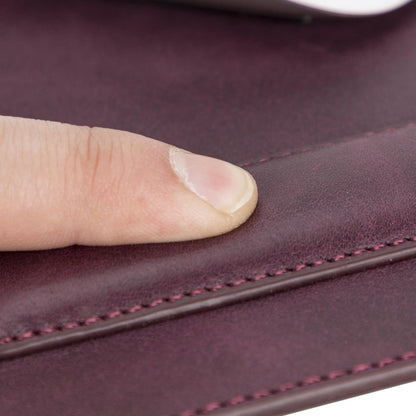 boulder full-grain leather mouse pad with hand support - toronata - 