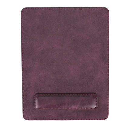 boulder full-grain leather mouse pad with hand support - toronata - 