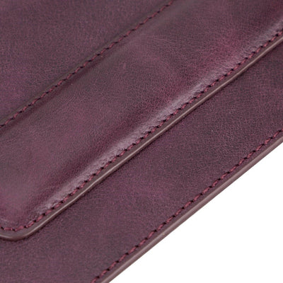 boulder full-grain leather mouse pad with hand support - toronata - 