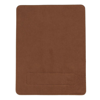 boulder full-grain leather mouse pad with hand support - toronata - 