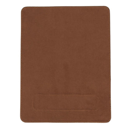 boulder full-grain leather mouse pad with hand support - toronata - 