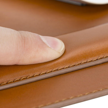 boulder full-grain leather mouse pad with hand support - toronata - 