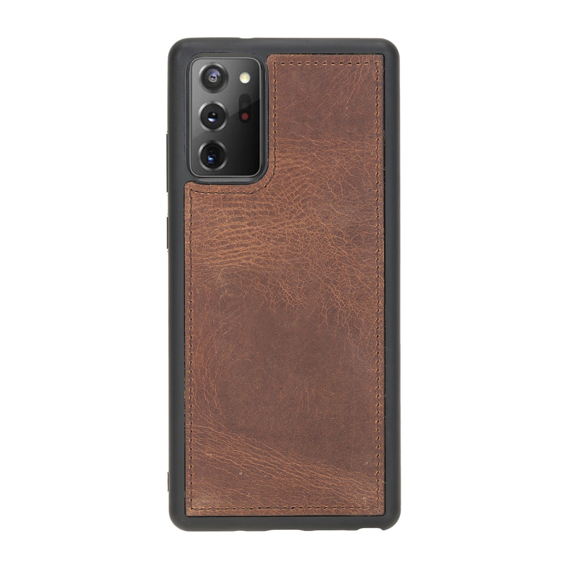 Buffalo Leather Samsung Galaxy Note 20 Ultra Wallet with Detachable Case-Dark Brown---TORONATA