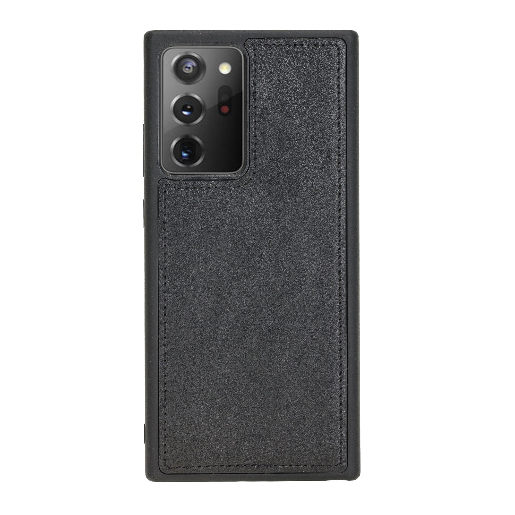 Buffalo Leather Samsung Galaxy Note 20 Wallet with Detachable Case-Black---TORONATA
