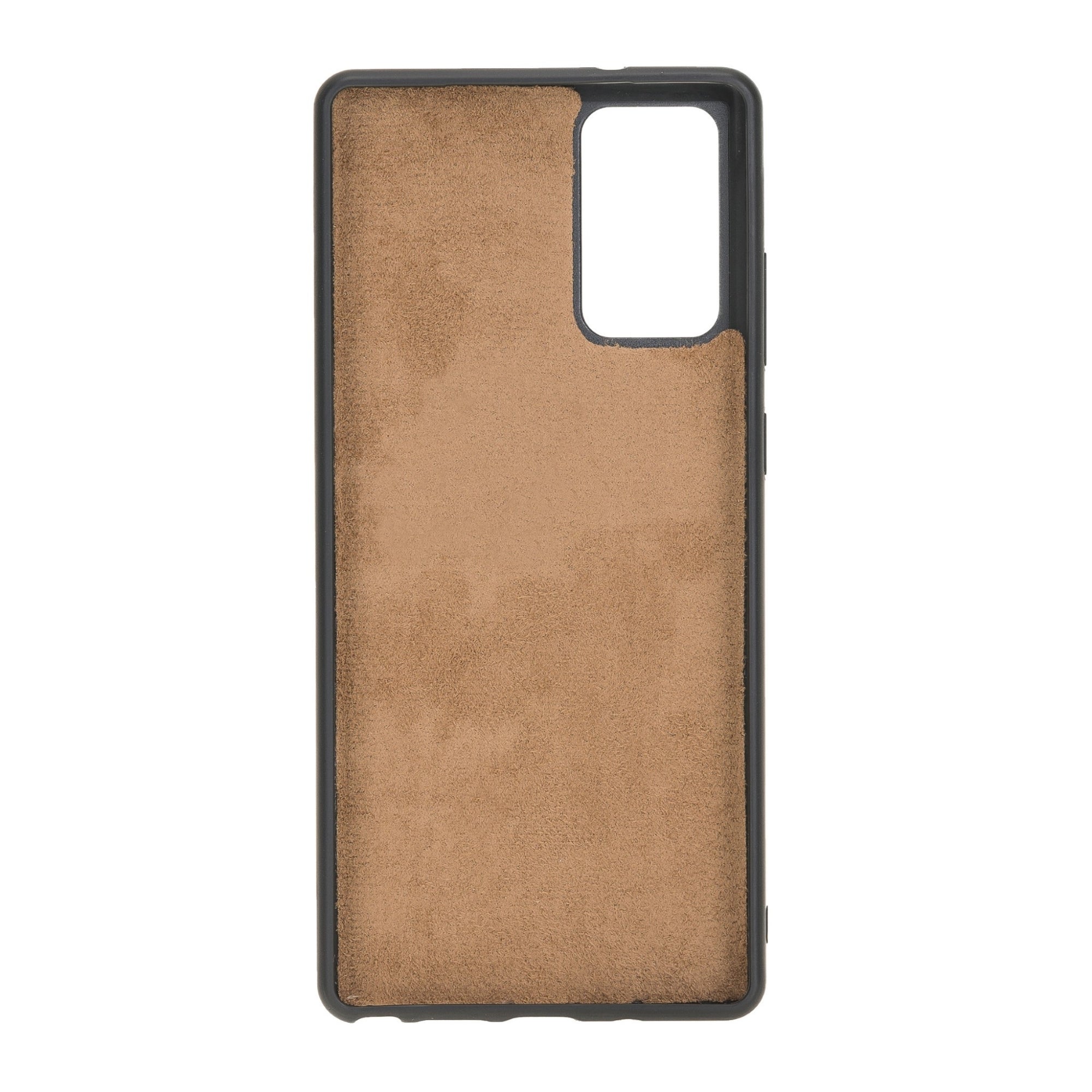 Buffalo Leather Samsung Galaxy Note 20 Wallet with Detachable Case-Dark Brown---TORONATA