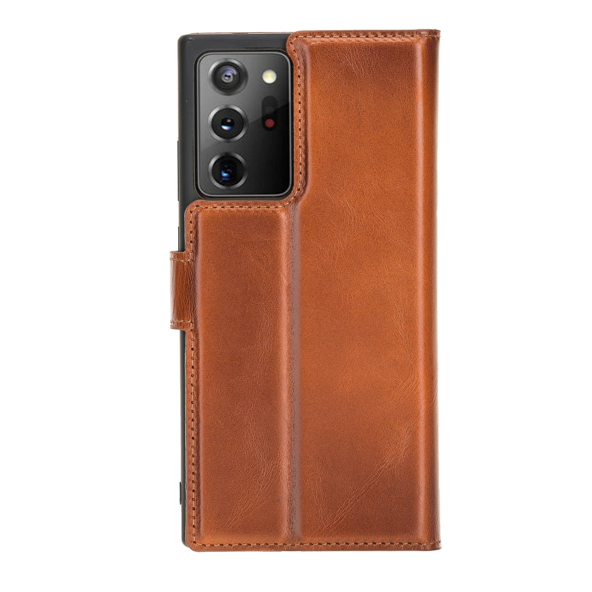 Buffalo Leather Samsung Galaxy Note 20 Wallet with Detachable Case-Tan---TORONATA