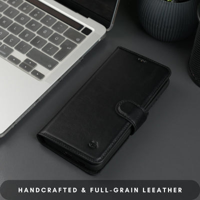 Buffalo Leather Samsung Galaxy S24 Wallet with Detachable Case - TORONATA - 