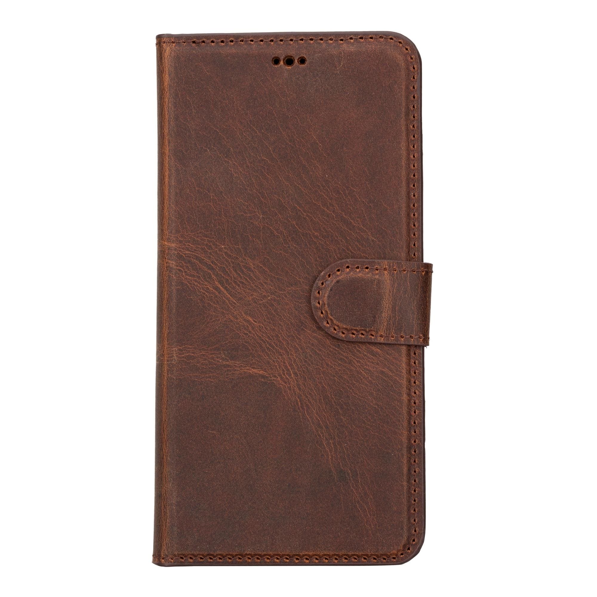 Buffalo Samsung Galaxy S20 FE Detachable Leather Wallet Case - Samsung Galaxy S20 FE - Antic Brown - TORONATA