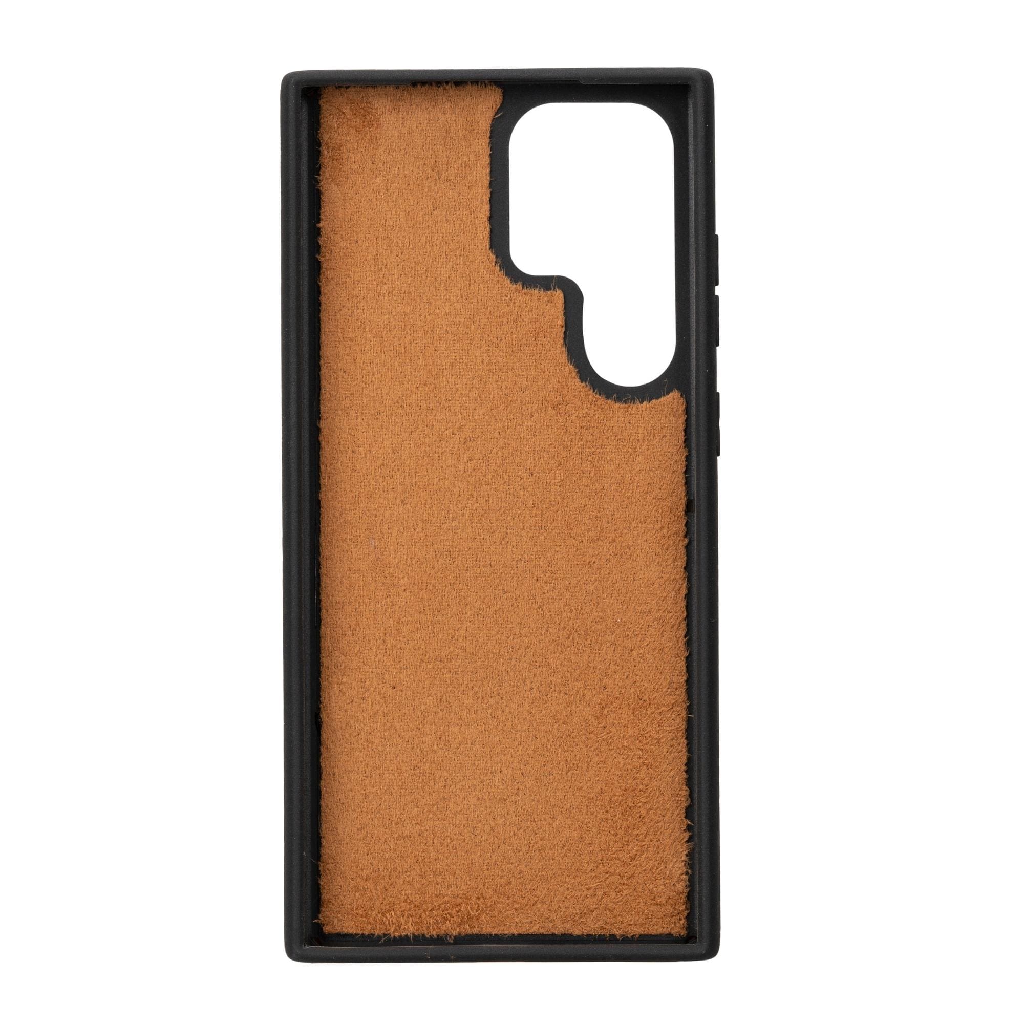 Buffalo Samsung Galaxy S22 Series Detachable Leather Wallet Case - Galaxy S22 Ultra - Antic Brown - TORONATA