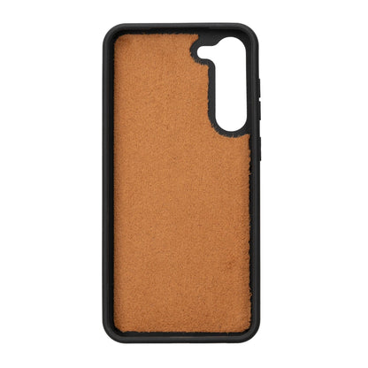 buffalo samsung galaxy s23 series detachable leather wallet case - galaxy s23 - antic brown - toronata