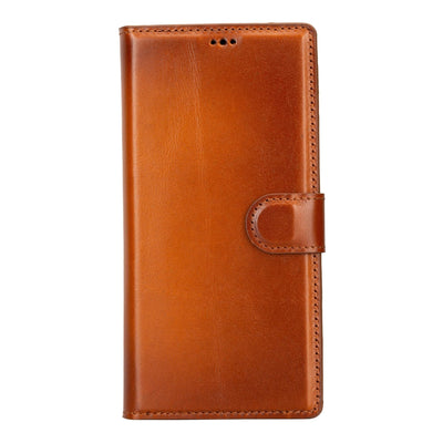 buffalo samsung galaxy s23 series detachable leather wallet case - galaxy s23 ultra - tan - toronata