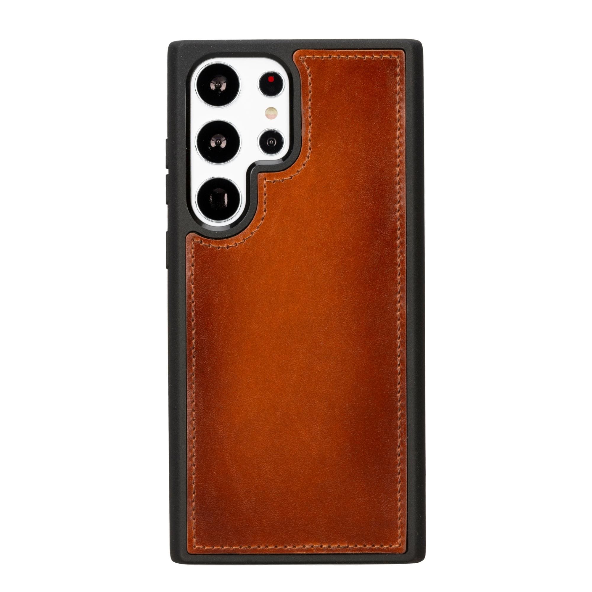 Buffalo Samsung Galaxy S23 Series Detachable Leather Wallet Case - Galaxy S23 Ultra - Tan - TORONATA