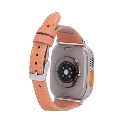 buford slim leather bands for apple watch 9, ultra 2 & se - toronata - 