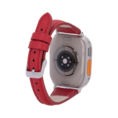 buford slim leather bands for apple watch 9, ultra 2 & se - toronata - 