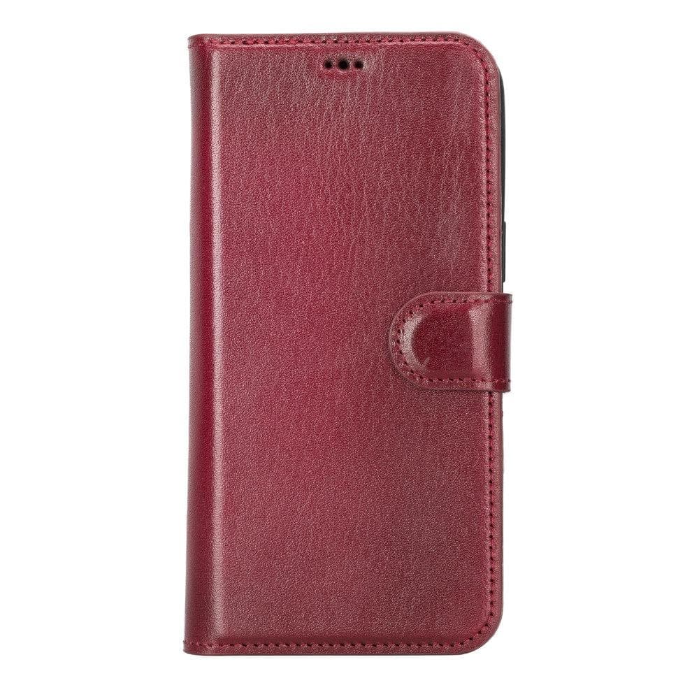 Casper iPhone 12 Series Detachable Leather Wallet Case - iPhone 12 Pro Max - Red - TORONATA